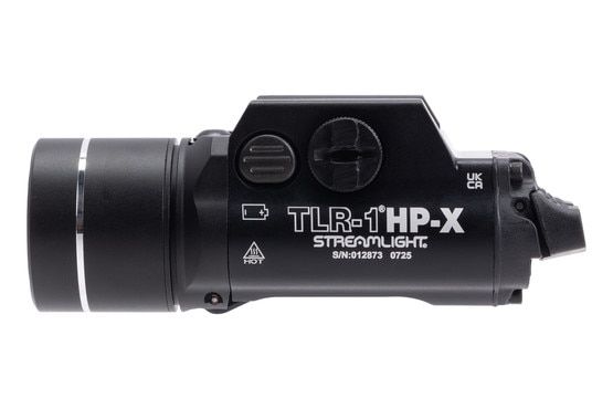 Streamlight TLR-1 HP-X Tactical Flashlight with black anodized finish